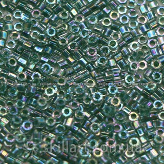 Бисер DBC-60 Miyuki Delica Beads Cut 11/0 (рубка, средний зеленоватый)